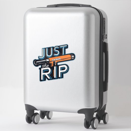 Just the Rip –  lashelm voor stickers (Koffer)