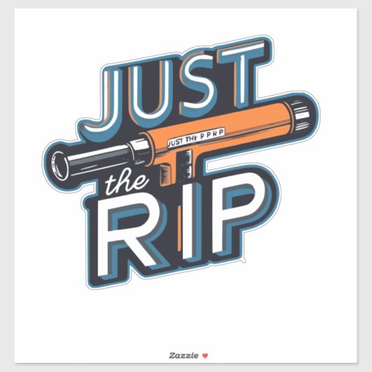 Just the Rip – lashelm voor stickers (Vel)