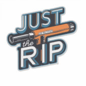 Just the Rip – lashelm voor stickers (Voorkant)
