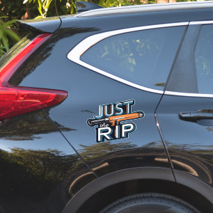 Just the Rip –  lashelm voor stickers