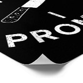 Just The Tip I Promise Pun Knife Funny Halloween Poster (Hoek)