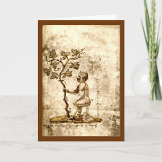 Just Thinking Of You! Medieval Greeting Kaart