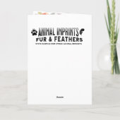 Just Thinking of You Niece | Sweet Poem Kaart (Achterkant)