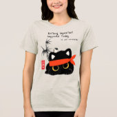 JUST THIS | SOOT's Inklings - Draagbare Kunst Tri-Blend Shirt (Voorkant)