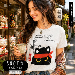 JUST THIS | SOOT's Inklings - Draagbare Kunst Tri-Blend Shirt