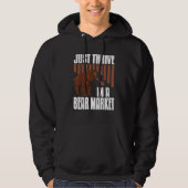 Just Thrive In A Bear Market Cool Trader Present   Hoodie (Voorkant)