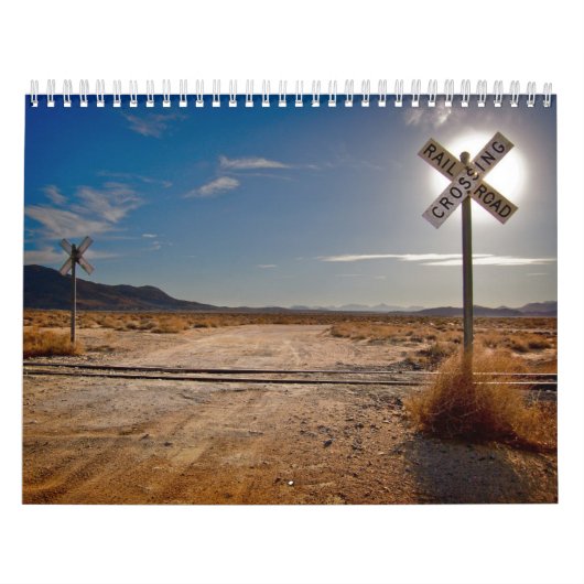 Just Tracks Railroad Calendar Kalender (Hoes)