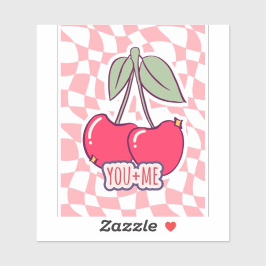 Just Us Sticker (Vel)