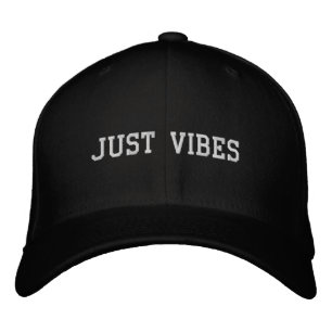 'Just Vibes' Trouwfoto's Jonggezellenfeest Geborduurde Pet