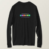 Just Vibin' Media Artist T-Shirt (Design achterkant)