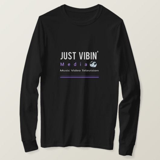 Just Vibin' Media T-Shirt (Design voorkant)