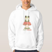 Just Vibing Frog Mushroom T-Shirt (Voorkant)