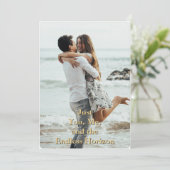 Just You, Me, and the Endless Horizon beroemd gema Kaart (Staand voorkant)