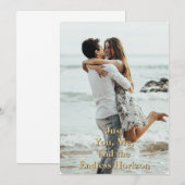 Just You, Me, and the Endless Horizon beroemd gema Kaart (Voorkant / Achterkant)