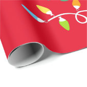 'JUSTA GIRL DIE VAN CHRISTMAS HOUDT' WRAPPINGPAPIE CADEAUPAPIER (Rol Hoek)