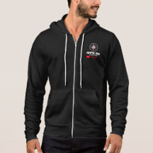 Justa Jer Mannen Logo Zip-Up Sweatshirt