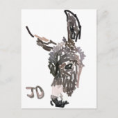 JustDonkeys logo briefkaart (Voorkant)