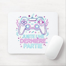 Juste Une Dernière Partie Gamer Mouse Pad - Retro Muismat