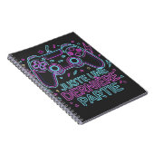 Juste Une Dernière Partie Gamer Notebook - Retro Notitieboek (Rechterzijde)