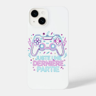 Juste Une Dernière Partie Gamer Phone Case - Retro iPhone 14 Hoesje