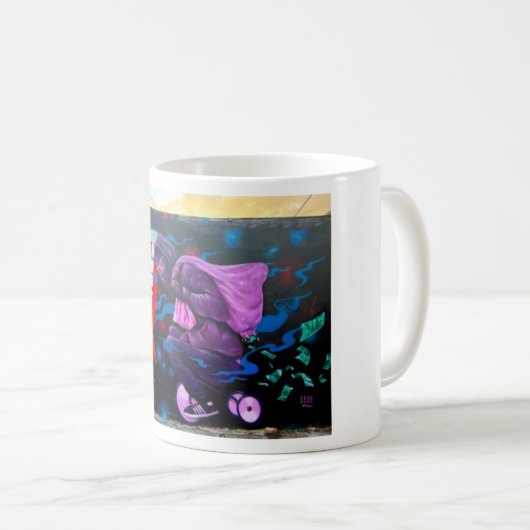 JustEx Koffiemok (Voorkant rechts)