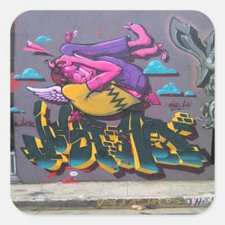 JustEx Vierkante Sticker