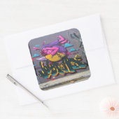 JustEx Vierkante Sticker (Envelop)