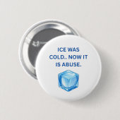 Justice & Accountability Button — ICE Human Rights (Voorkant /achterkant)