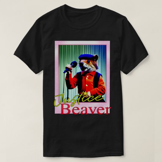 Justice Beaver T-shirt (Design voorkant)
