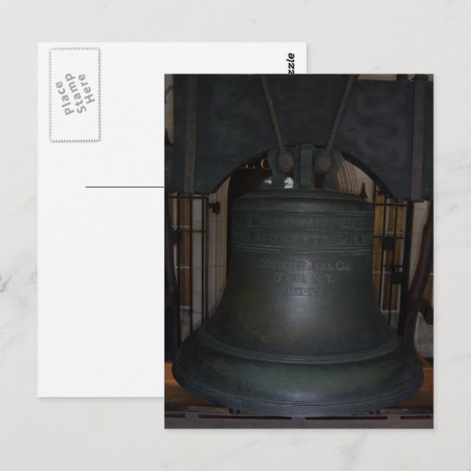 Justice Bell Briefkaart (Voorkant / Achterkant)