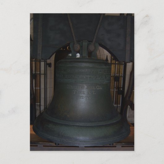 Justice Bell Briefkaart (Voorkant)