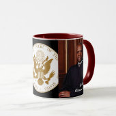 Justice Clarence Thomas Mok (Voorkant rechts)