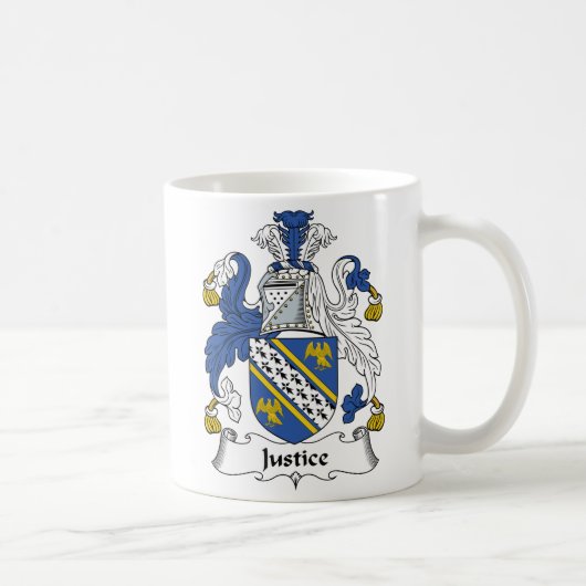 Justice Family Crest Koffiemok (Rechts)
