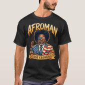 Justice for Afroman | Case Closed Lemon Pound Cake T-shirt (Voorkant)