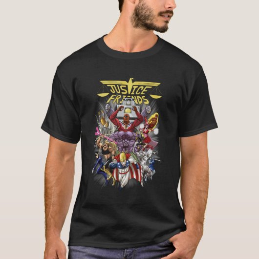 Justice Friends T-shirt (Voorkant)
