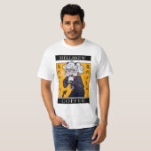 Justice helltaker Coffee T-shirt (Voorkant volledig)