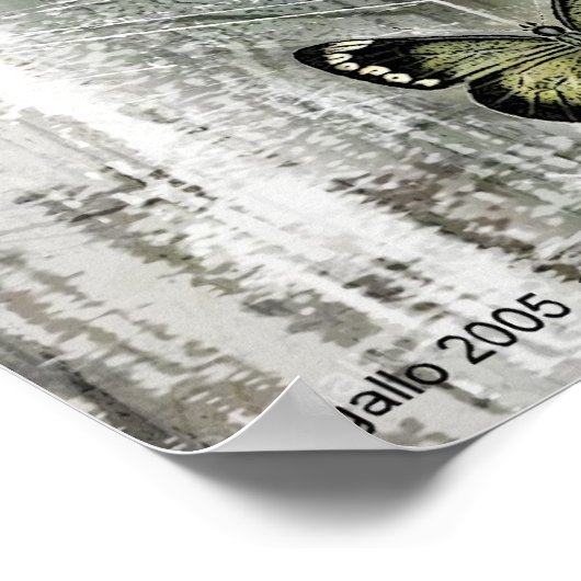 Justice Howling at the Moon by Gregory Gallo Poster (Hoek)