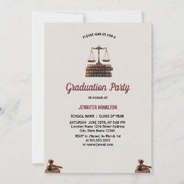 Justice Law School Graduation Party Kaart