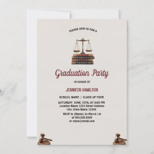 Justice Law School Graduation Party Kaart