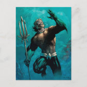 Justice League #10 Aquaman Drowned Earth Variant Briefkaart (Voorkant)