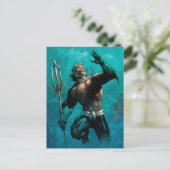 Justice League #10 Aquaman Drowned Earth Variant Briefkaart (Staand voorkant)