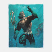Justice League #10 Aquaman Drowned Earth Variant Fleece Deken (Voorkant)