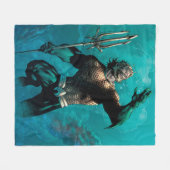 Justice League #10 Aquaman Drowned Earth Variant Fleece Deken (Voorkant (Horizontaal))