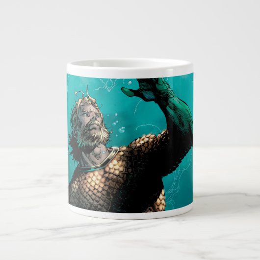 Justice League #10 Aquaman Drowned Earth Variant Grote Koffiekop (Voorkant)