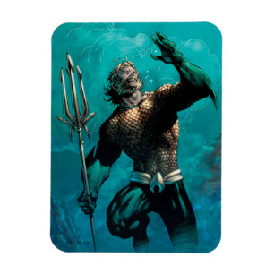 Justice League #10 Aquaman Drowned Earth Variant Magneet