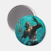 Justice League #10 Aquaman Drowned Earth Variant Magneet (Voorkant / Achterkant)