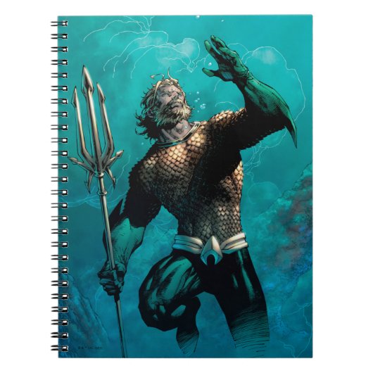 Justice League #10 Aquaman Drowned Earth Variant Notitieboek (Voorkant)