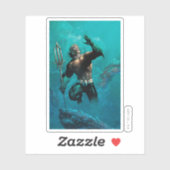 Justice League #10 Aquaman Drowned Earth Variant Sticker (Vel)