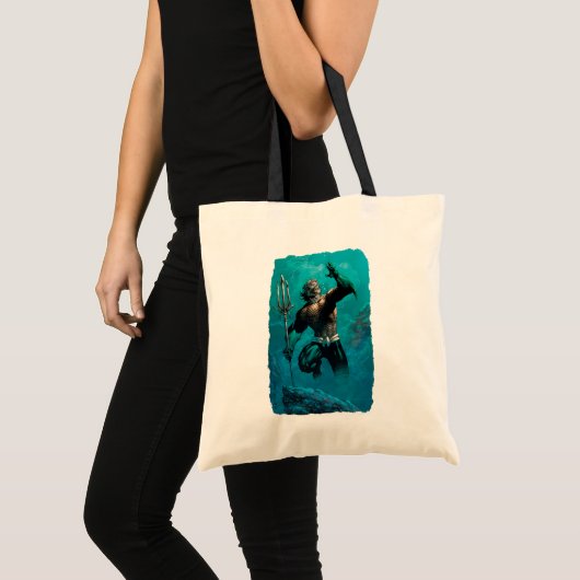 Justice League #10 Aquaman Drowned Earth Variant Tote Bag (Voorkant (product))