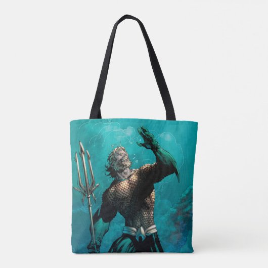 Justice League #10 Aquaman Drowned Earth Variant Tote Bag (Achterkant)